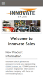 Mobile Screenshot of innovatesales.com